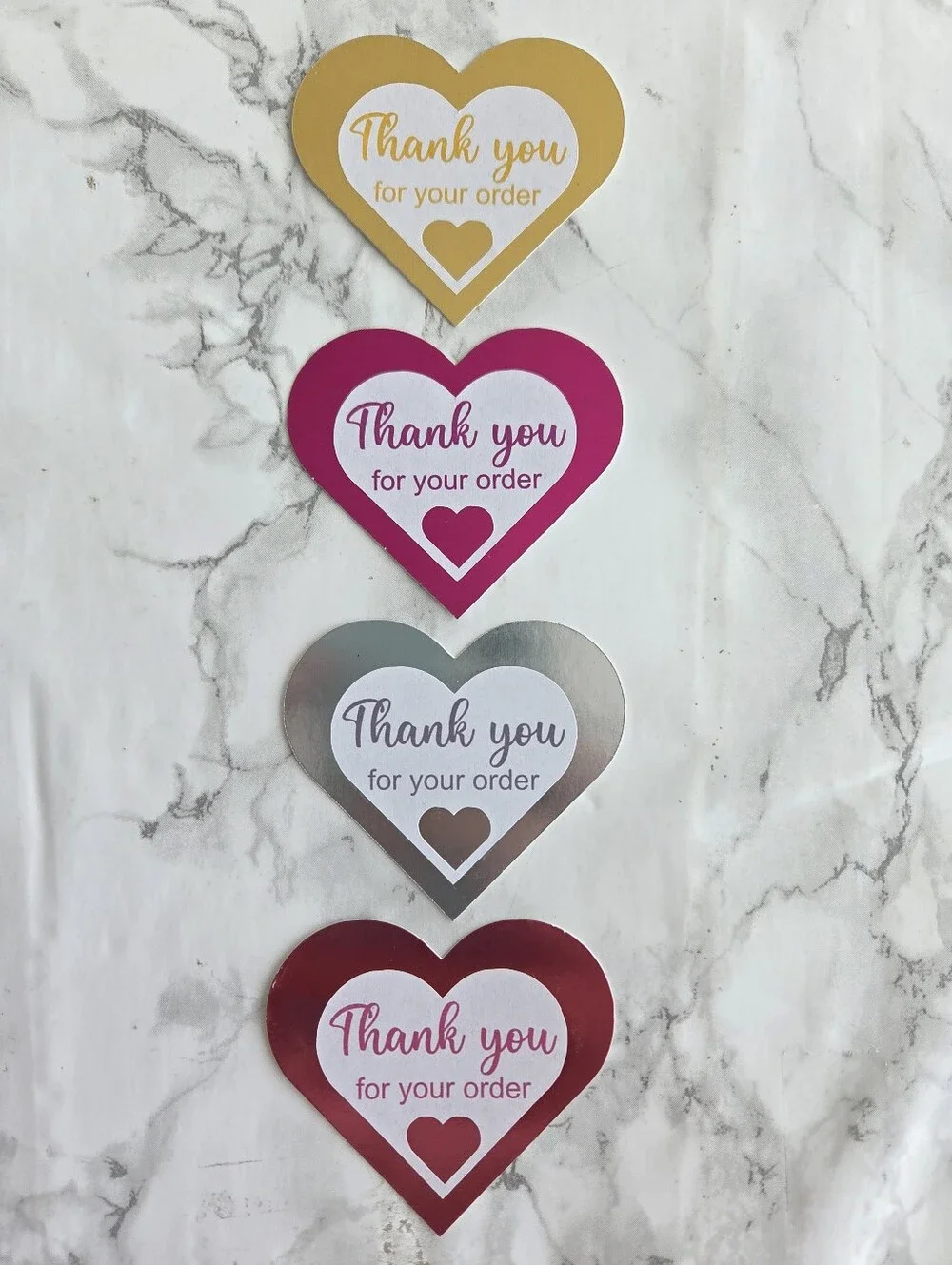 Heart Thank You Cards 40